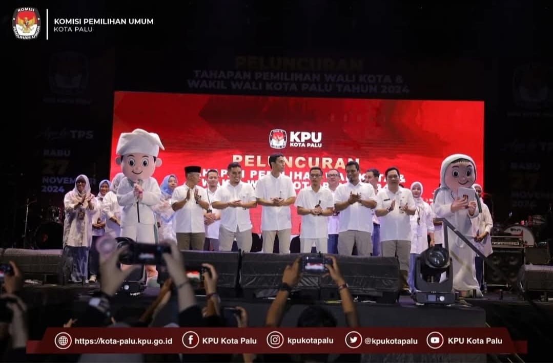 PELUNCURAN PILKADA KOTA PALU TAHUN 2024