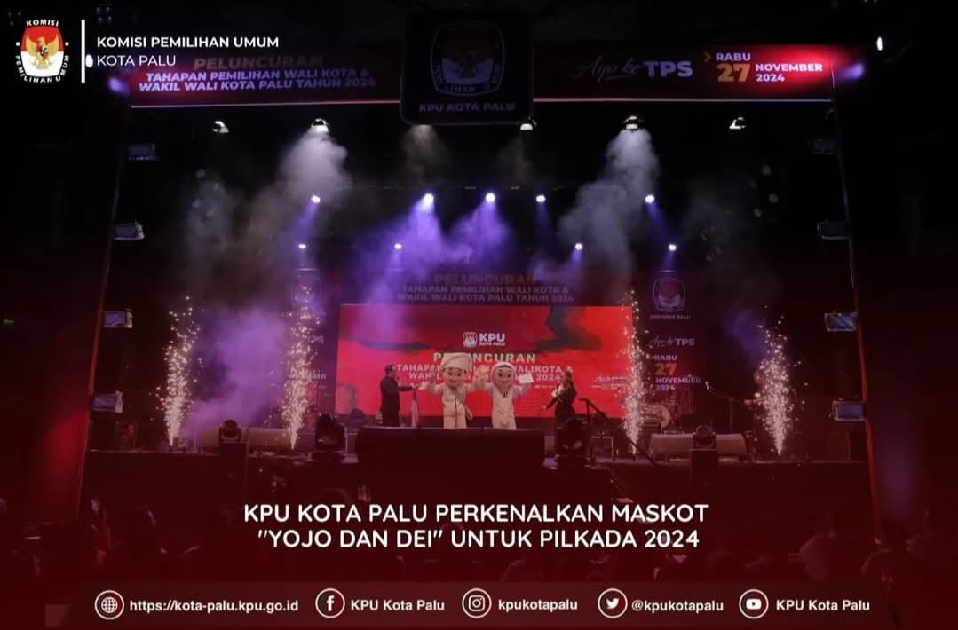 MASKOT PILKADA KOTA PALU TAHUN 2024