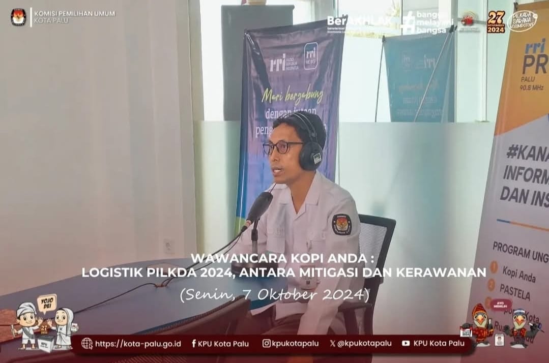 WAWANCARA KOPI ANDA : LOGISTIK PILKADA 2024, ANTARA MITIGASI DAN KERAWANAN