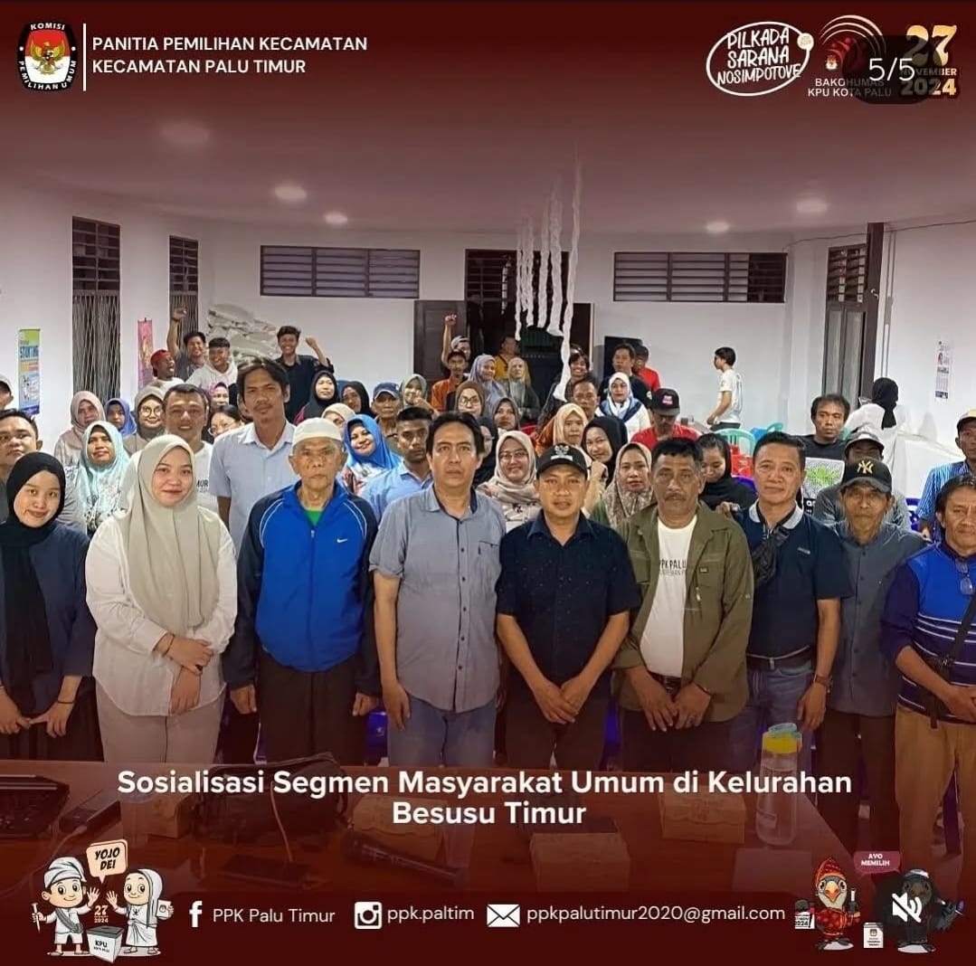 Sosialisasi Segmen Masyarakat Pilkada 2024