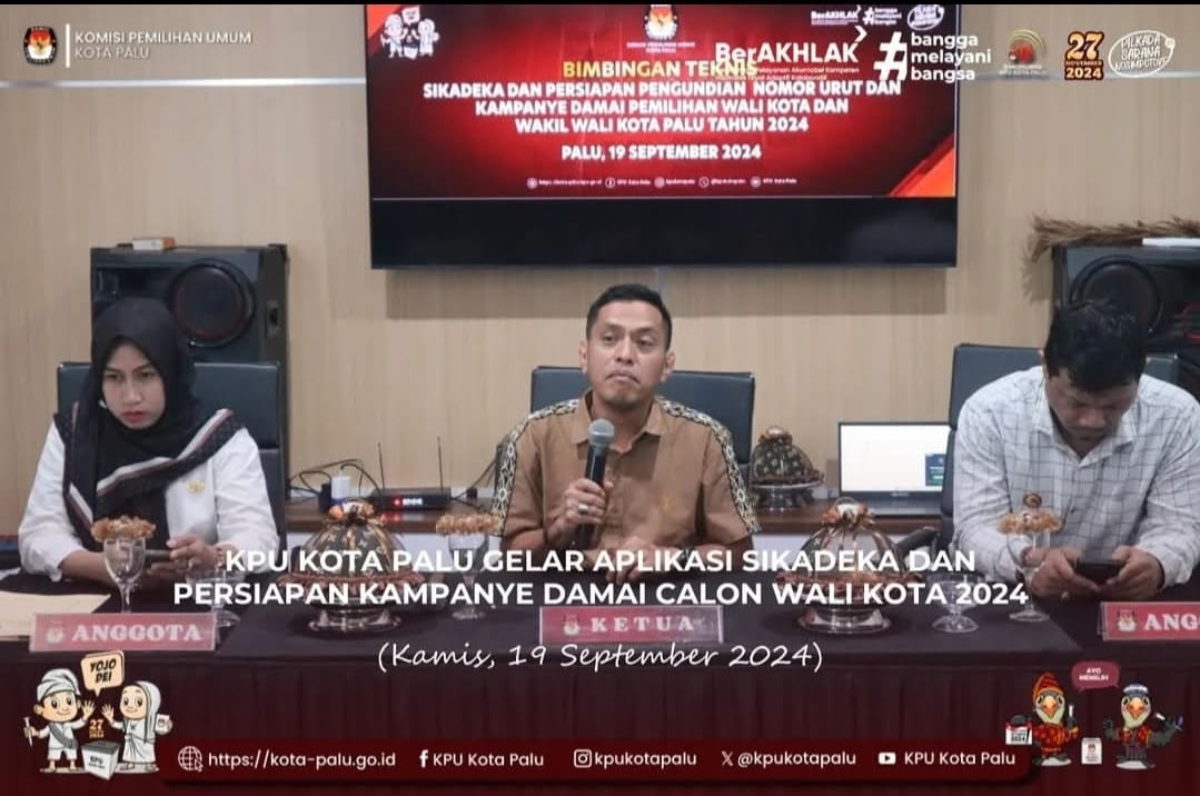 BIMTEK APLIKASI SIKADEKA DAN PWERSIAPAN KAMPANYE PILKADA 2024